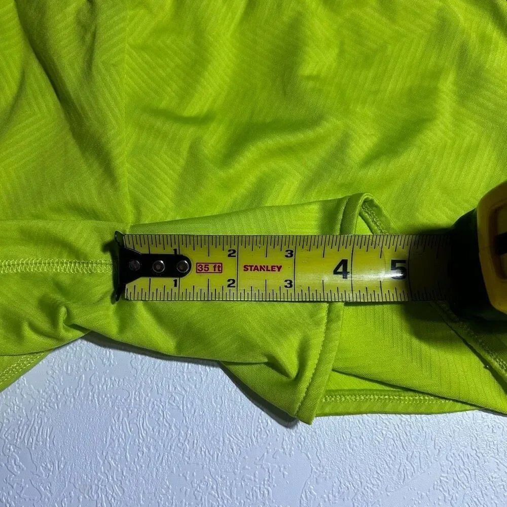 NIKE womens dri fit training running athletic shorts avocado green size xs